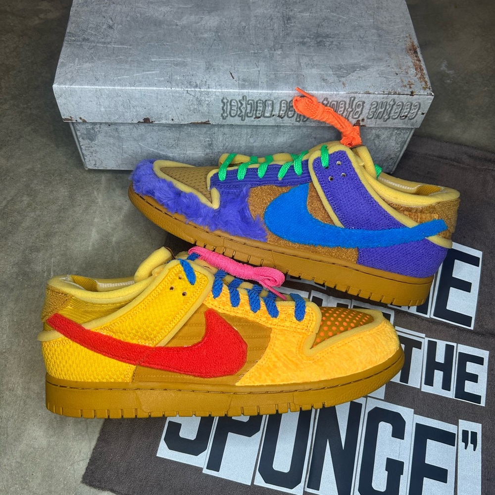 Size 11.5 - Nike Dunk Low x CPFM Swamp Sponge Psychic Purple Men’s NEW SHIPS NOW